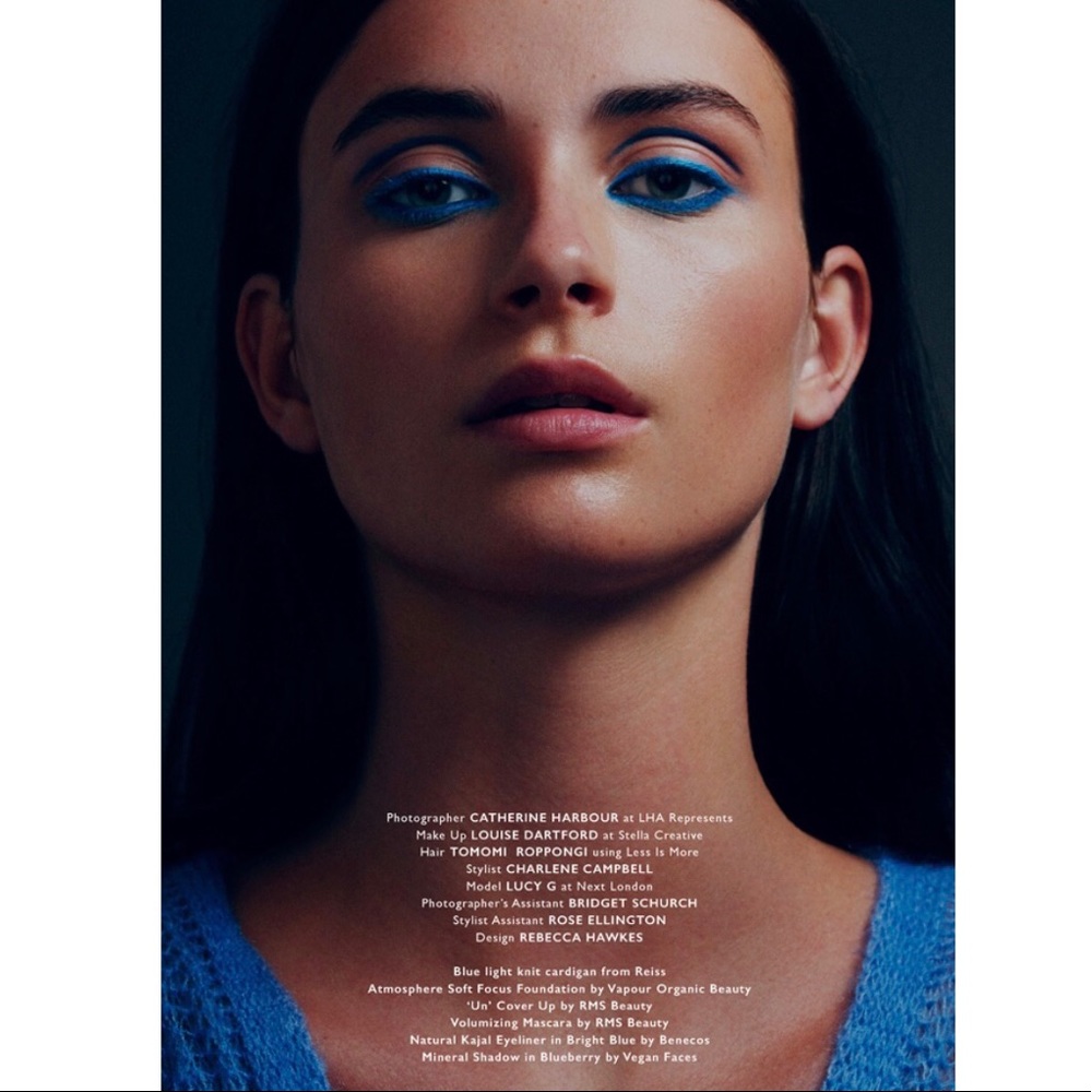 CLEAN Natural Ingredients Eyeliner: Bright-Blue